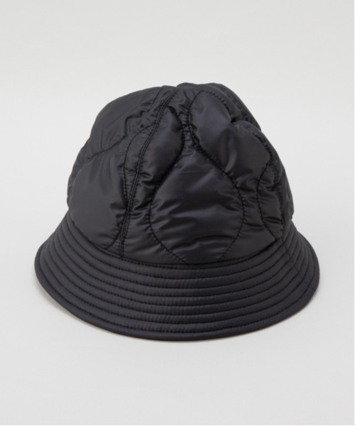 LE VERNIS（ル・ベルニ）の「LE VERNIS(ル・ベルニ)エコペットタフタキルティングハット（ハット・レディース・ブラック/ベージュ・FREE）」の2枚目の写真