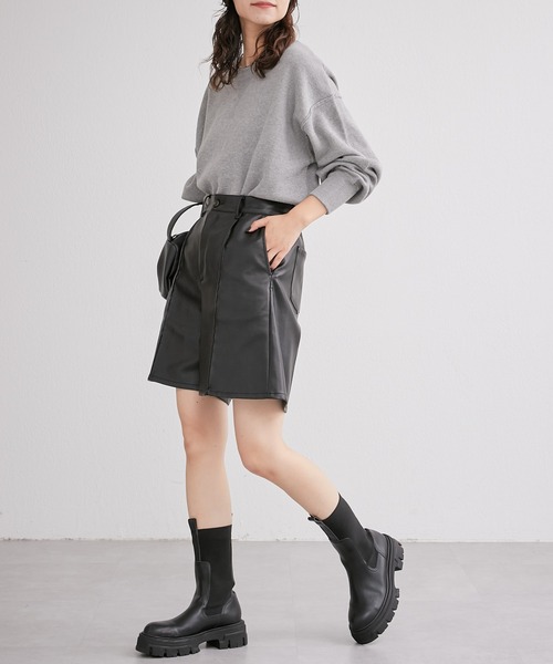 CIAOPANIC TYPY（チャオパニックティピー）の「ピンタックショートパンツ（その他パンツ・レディース・ブラック/ベージュ/ブラウン・ONE SIZE）」の11枚目の写真