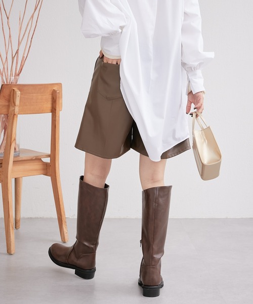 CIAOPANIC TYPY（チャオパニックティピー）の「ピンタックショートパンツ（その他パンツ・レディース・ブラック/ベージュ/ブラウン・ONE SIZE）」の19枚目の写真