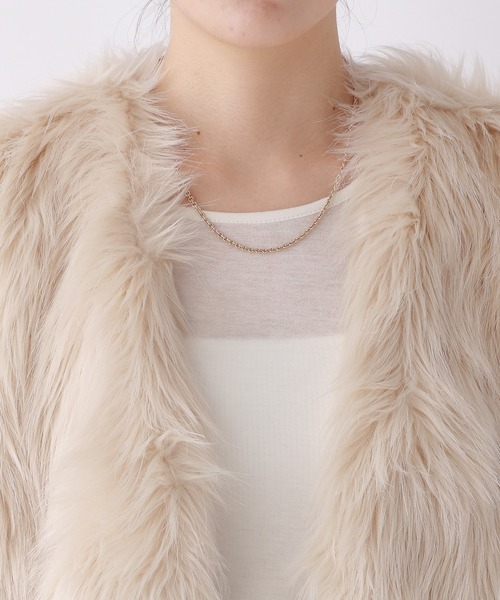 ADAWAS（アダワズ）の「ADAWAS / ECO FUR VEST（ベスト）」 - WEAR