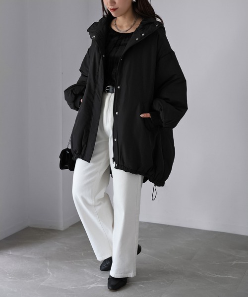 セール】中綿モンスターパーカー（ダウンジャケット/コート）｜Riberry