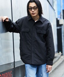 HINSON | HINSON/ヒンソン 中綿 キルトシャツブルゾン(ブルゾン)