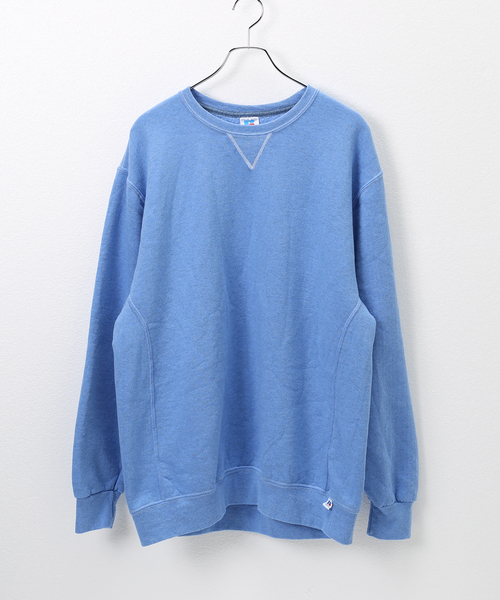 B.C STOCK(ベーセーストック)の「【RUSSELL ATHLETIC / ラッセル アスレティック】pigment sweat(Tシャツ/カットソー・メンズ・パープル/グレー/ブルー系その他・X-LARGE)」の1枚目の写真
