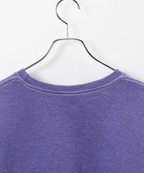 B.C STOCK(ベーセーストック)の「【RUSSELL ATHLETIC / ラッセル アスレティック】pigment sweat(Tシャツ/カットソー・メンズ・パープル/グレー/ブルー系その他・X-LARGE)」の10枚目の写真