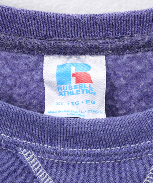 B.C STOCK(ベーセーストック)の「【RUSSELL ATHLETIC / ラッセル アスレティック】pigment sweat(Tシャツ/カットソー・メンズ・パープル/グレー/ブルー系その他・X-LARGE)」の7枚目の写真