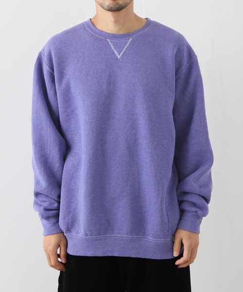 B.C STOCK(ベーセーストック)の「【RUSSELL ATHLETIC / ラッセル アスレティック】pigment sweat(Tシャツ/カットソー・メンズ・パープル/グレー/ブルー系その他・X-LARGE)」の13枚目の写真