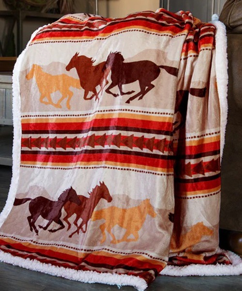 【セール】Wrangler ラングラー ボアブランケット（ブランケット）｜Wrangler（ラングラー） 5,875円