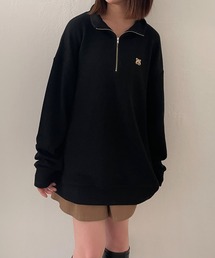 ADIRA | ユニセックスハーフジップニットソートップス(その他トップス)