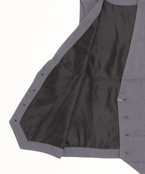 FUNALIVE（ファンアライブ）の「Enjouemen T/Rジレベスト（スーツベスト・メンズ・チャコールグレー/ブラック・L/M/LL/S）」の21枚目の写真