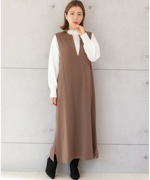 PREFERIR（プレフェリール）の「ベスト＆ジャンパースカート 2点