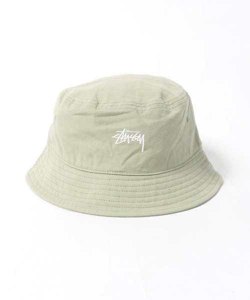 STUSSY(ステューシー)の「STUSSY/ステューシー Stock Canvas Bucket Hat バケットハット(ハット・メンズ・グリーン/ブラウン/ネイビー・SM/LXL)」の11枚目の写真