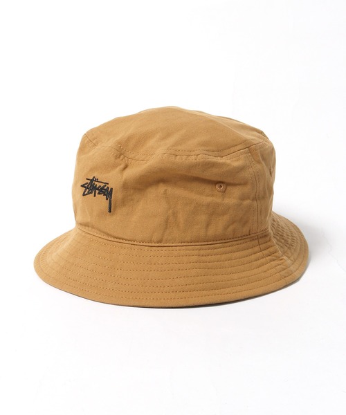 STUSSY(ステューシー)の「STUSSY/ステューシー Stock Canvas Bucket Hat バケットハット(ハット・メンズ・グリーン/ブラウン/ネイビー・SM/LXL)」の7枚目の写真