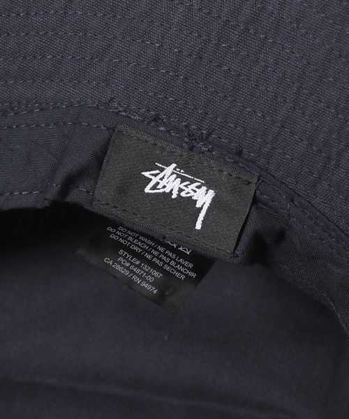 STUSSY(ステューシー)の「STUSSY/ステューシー Stock Canvas Bucket Hat バケットハット(ハット・メンズ・グリーン/ブラウン/ネイビー・SM/LXL)」の12枚目の写真