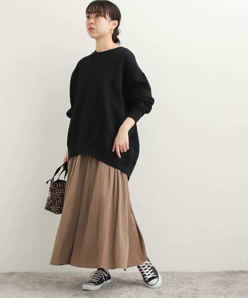 URBAN RESEARCH DOORS(アーバンリサーチドアーズ)の「『UR TECH』裏起毛クルーネックスウェット(スウェット・レディース・ピンク/オフホワイト/ブラック・MEDIUM)」の21枚目の写真