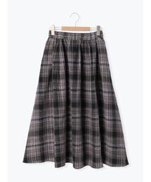 Samansa Mos2 | リネンタックスカート(スカート)