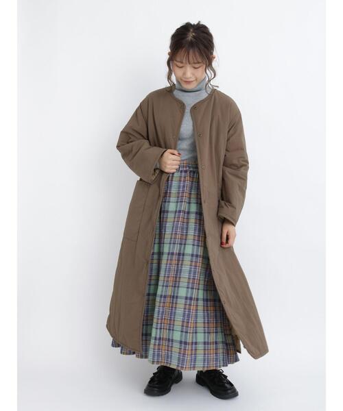 Samansa Mos2(サマンサ モスモス)の「リネンタックスカート(スカート・レディース・ピンク/グリーン/キナリ/ブラック・フリ-)」の22枚目の写真