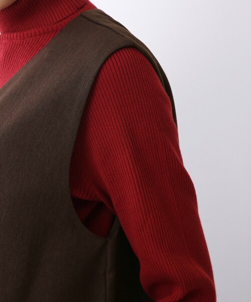 DRESKIP（ドレスキップ）の「◆Vネックフレアージャンスカ（スカート・レディース・ベビーピンク/ブラック/ブラウン系・03/02）」の10枚目の写真