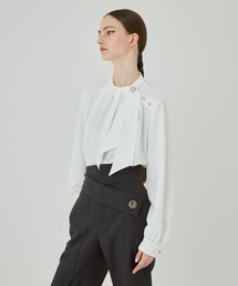 UNITED TOKYO | アシメタイボリュームスリーブブラウス(シャツ/ブラウス)
