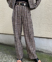 Ameri | PLAYFUL TWEED PANTS(その他パンツ)