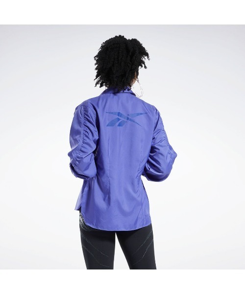 Reebok(リーボック)の「カーディB トップス / Cardi B Top(ブルゾン・レディース・ブラック/パープル・J/M/J/L/OT/J/S)」の4枚目の写真