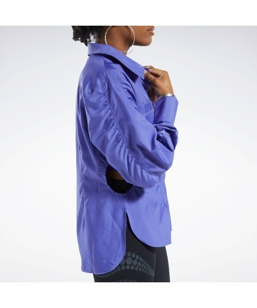Reebok(リーボック)の「カーディB トップス / Cardi B Top(ブルゾン・レディース・ブラック/パープル・J/M/J/L/OT/J/S)」の5枚目の写真