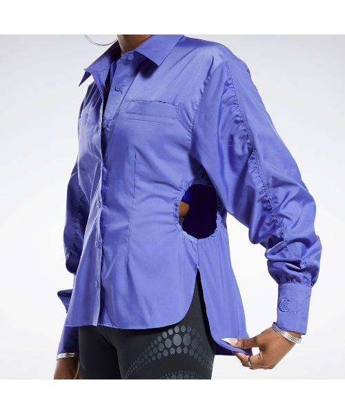 Reebok(リーボック)の「カーディB トップス / Cardi B Top(ブルゾン・レディース・ブラック/パープル・J/M/J/L/OT/J/S)」の7枚目の写真