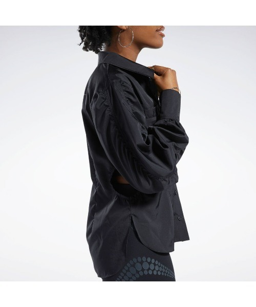 Reebok(リーボック)の「カーディB トップス / Cardi B Top(ブルゾン・レディース・ブラック/パープル・J/M/J/L/OT/J/S)」の10枚目の写真