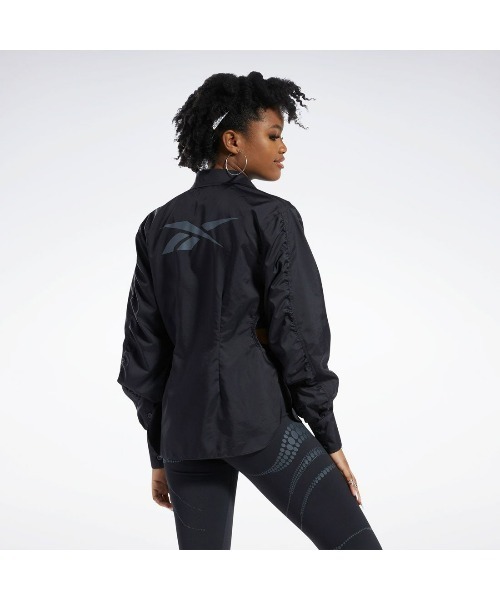 Reebok(リーボック)の「カーディB トップス / Cardi B Top(ブルゾン・レディース・ブラック/パープル・J/M/J/L/OT/J/S)」の11枚目の写真