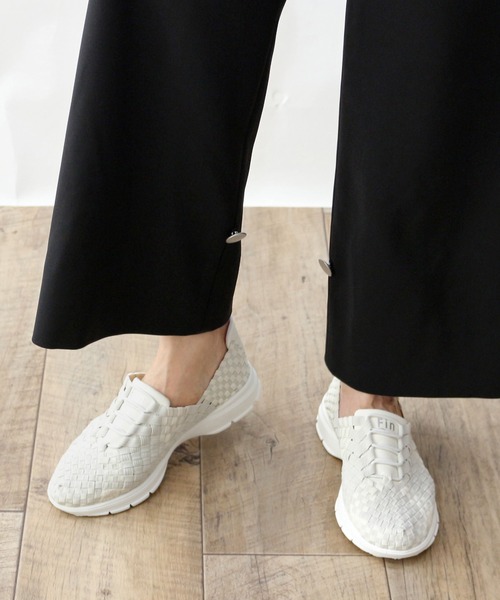 【軽量＆快適】D＆G NS1スリッポンスニーカー ミックス素材 D＆G】NS1 スリッポンスニーカー ミックス素材