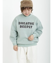 Samansa Mos2 | ロゴジャカードクルーネックニット(ニット/セーター)