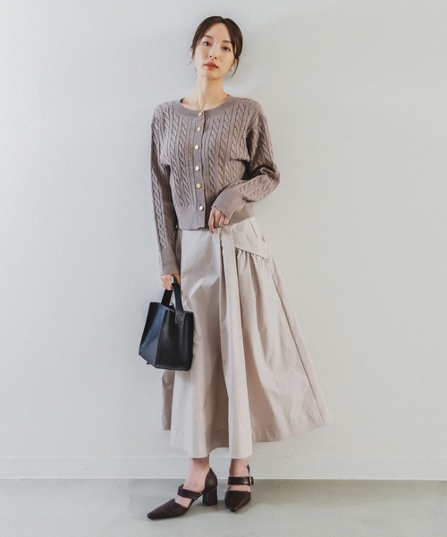 Andemiu(アンデミュウ)の「バックルツキパンプス184787(パンプス・レディース・ブラウン/アイボリー/ブラック・MEDIUM/LARGE)」の10枚目の写真