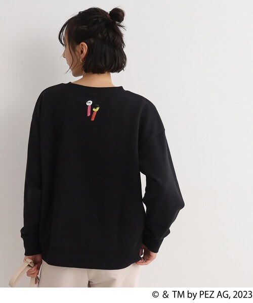 SHOO・LA・RUE（シューラルー）の「◆【PEZ】裏毛スウェット（スウェット・レディース・パープル系2/ブラック系4/グレー系3/グレー系4/アイボリー系/アイボリー系3/ライトグレー/ブラック・00）」の2枚目の写真