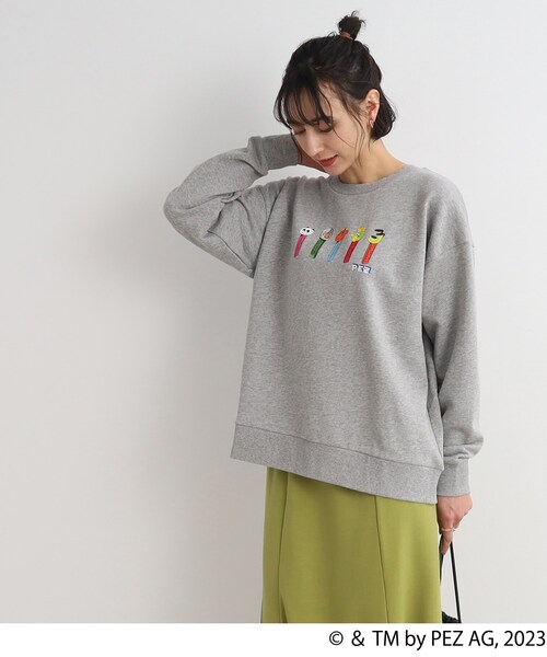 SHOO・LA・RUE（シューラルー）の「◆【PEZ】裏毛スウェット（スウェット・レディース・パープル系2/ブラック系4/グレー系3/グレー系4/アイボリー系/アイボリー系3/ライトグレー/ブラック・00）」の4枚目の写真