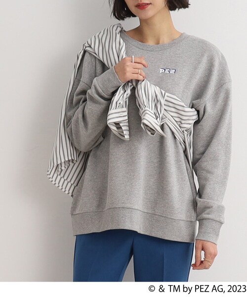 SHOO・LA・RUE（シューラルー）の「◆【PEZ】裏毛スウェット（スウェット・レディース・パープル系2/ブラック系4/グレー系3/グレー系4/アイボリー系/アイボリー系3/ライトグレー/ブラック・00）」の5枚目の写真