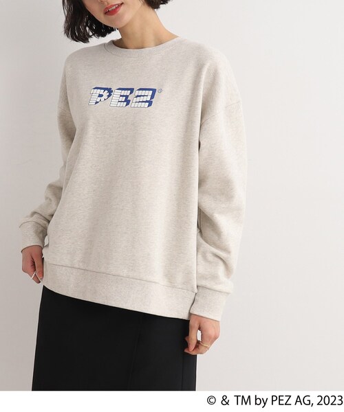 SHOO・LA・RUE（シューラルー）の「◆【PEZ】裏毛スウェット（スウェット・レディース・パープル系2/ブラック系4/グレー系3/グレー系4/アイボリー系/アイボリー系3/ライトグレー/ブラック・00）」の3枚目の写真