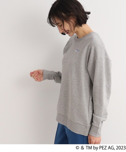 SHOO・LA・RUE（シューラルー）の「◆【PEZ】裏毛スウェット（スウェット・レディース・パープル系2/ブラック系4/グレー系3/グレー系4/アイボリー系/アイボリー系3/ライトグレー/ブラック・00）」の16枚目の写真