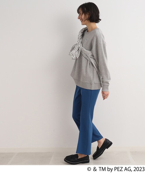 SHOO・LA・RUE（シューラルー）の「◆【PEZ】裏毛スウェット（スウェット・レディース・パープル系2/ブラック系4/グレー系3/グレー系4/アイボリー系/アイボリー系3/ライトグレー/ブラック・00）」の19枚目の写真