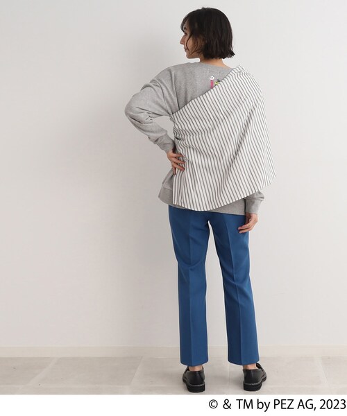 SHOO・LA・RUE（シューラルー）の「◆【PEZ】裏毛スウェット（スウェット・レディース・パープル系2/ブラック系4/グレー系3/グレー系4/アイボリー系/アイボリー系3/ライトグレー/ブラック・00）」の20枚目の写真