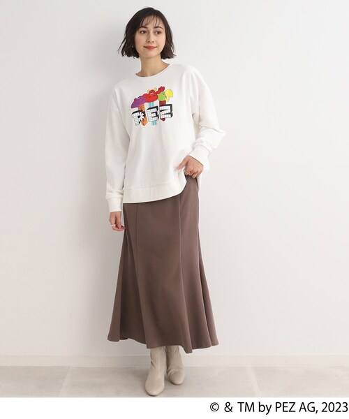 SHOO・LA・RUE（シューラルー）の「◆【PEZ】裏毛スウェット（スウェット・レディース・パープル系2/ブラック系4/グレー系3/グレー系4/アイボリー系/アイボリー系3/ライトグレー/ブラック・00）」の22枚目の写真