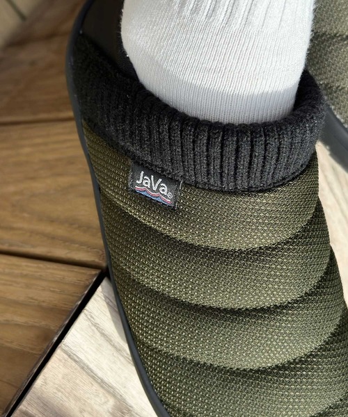 Java（ジャバ）の「《JaVa ジャバコラボ》トレンド感抜群！アウトドアモックシューズ（スニーカー・メンズ・ブラック/カーキ・23.5cm/24.5cm/25.5cm/26.5cm/27.5cm/28.5cm/22.5cm）」の12枚目の写真