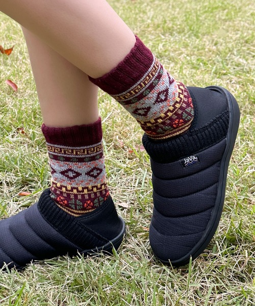 Java（ジャバ）の「《JaVa ジャバコラボ》トレンド感抜群！アウトドアモックシューズ（スニーカー・メンズ・ブラック/カーキ・23.5cm/24.5cm/25.5cm/26.5cm/27.5cm/28.5cm/22.5cm）」の18枚目の写真