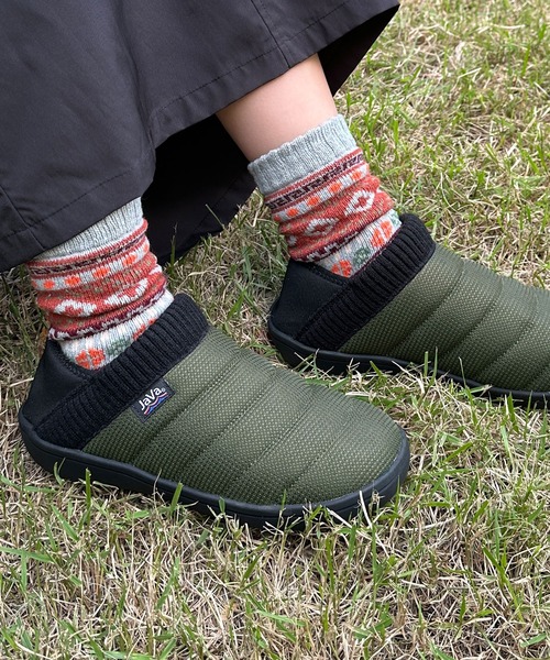 Java（ジャバ）の「《JaVa ジャバコラボ》トレンド感抜群！アウトドアモックシューズ（スニーカー・メンズ・ブラック/カーキ・23.5cm/24.5cm/25.5cm/26.5cm/27.5cm/28.5cm/22.5cm）」の21枚目の写真