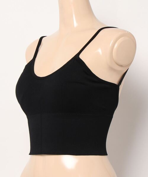 Lace Ladies（レースレディース）の「ノンワイヤーブラトップ（スポーツブラ・レディース・イエロー/ブラック/ダークグレー/グリーン/ホワイト・FREE）」の6枚目の写真