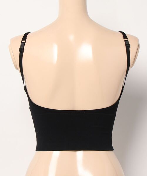 Lace Ladies（レースレディース）の「ノンワイヤーブラトップ（スポーツブラ・レディース・イエロー/ブラック/ダークグレー/グリーン/ホワイト・FREE）」の7枚目の写真