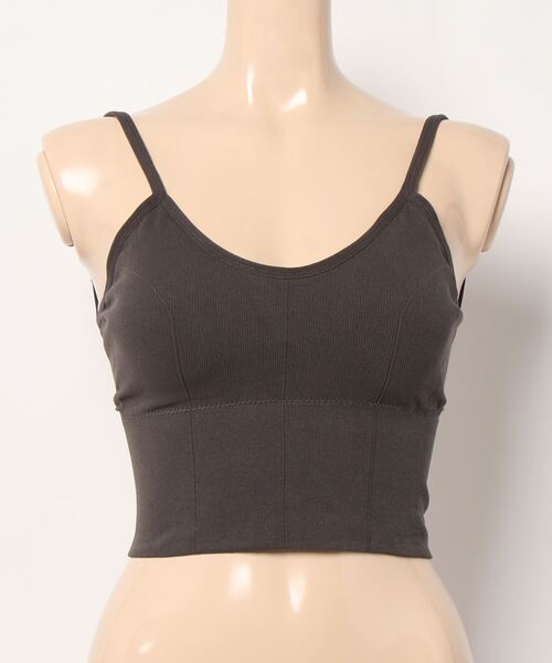 Lace Ladies（レースレディース）の「ノンワイヤーブラトップ（スポーツブラ・レディース・イエロー/ブラック/ダークグレー/グリーン/ホワイト・FREE）」の9枚目の写真