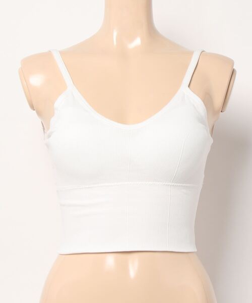 Lace Ladies（レースレディース）の「ノンワイヤーブラトップ（スポーツブラ・レディース・イエロー/ブラック/ダークグレー/グリーン/ホワイト・FREE）」の11枚目の写真