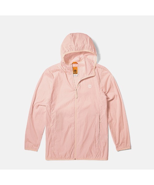 Timberland(ティンバーランド)の「オール ジェンダー アンチUV フルジップ ジャケット(ナイロンジャケット・メンズ・モスグリーン/クリアグリーン/カーキ/オフホワイト/ローズ・LARGE/MEDIUM/SMALL/X-LARGE)」の5枚目の写真