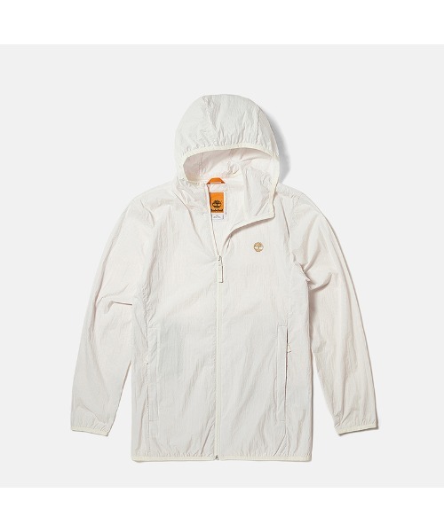 Timberland(ティンバーランド)の「オール ジェンダー アンチUV フルジップ ジャケット(ナイロンジャケット・メンズ・モスグリーン/クリアグリーン/カーキ/オフホワイト/ローズ・LARGE/MEDIUM/SMALL/X-LARGE)」の2枚目の写真