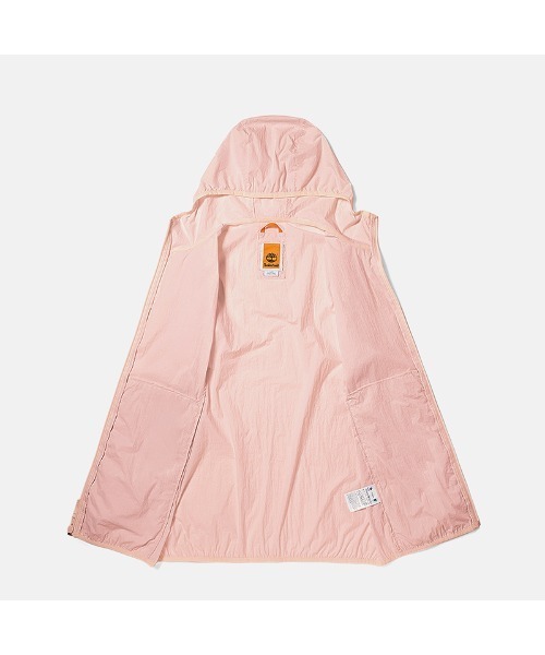 Timberland(ティンバーランド)の「オール ジェンダー アンチUV フルジップ ジャケット(ナイロンジャケット・メンズ・モスグリーン/クリアグリーン/カーキ/オフホワイト/ローズ・LARGE/MEDIUM/SMALL/X-LARGE)」の14枚目の写真