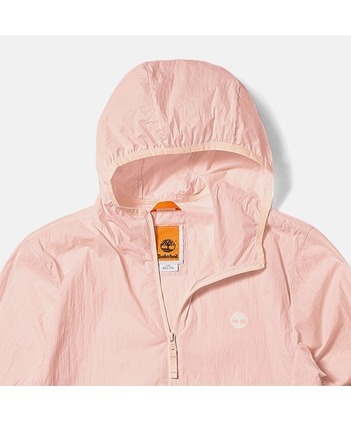 Timberland(ティンバーランド)の「オール ジェンダー アンチUV フルジップ ジャケット(ナイロンジャケット・メンズ・モスグリーン/クリアグリーン/カーキ/オフホワイト/ローズ・LARGE/MEDIUM/SMALL/X-LARGE)」の13枚目の写真